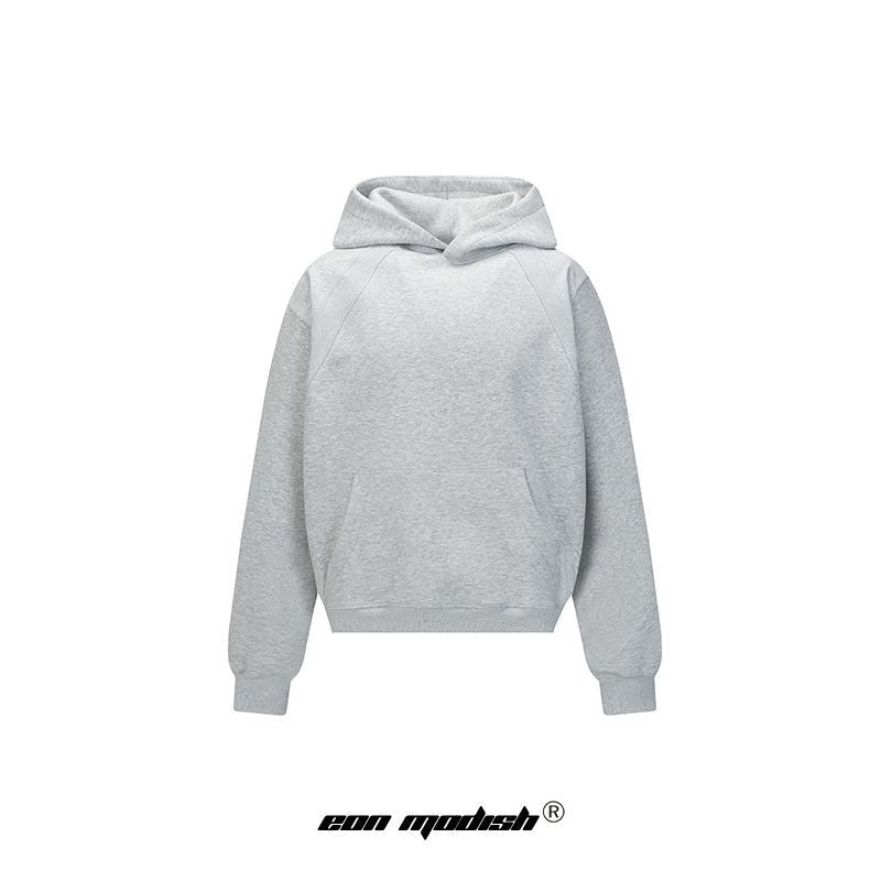Street Style High-Street Simple and Versatile Hooded Sweatshirt